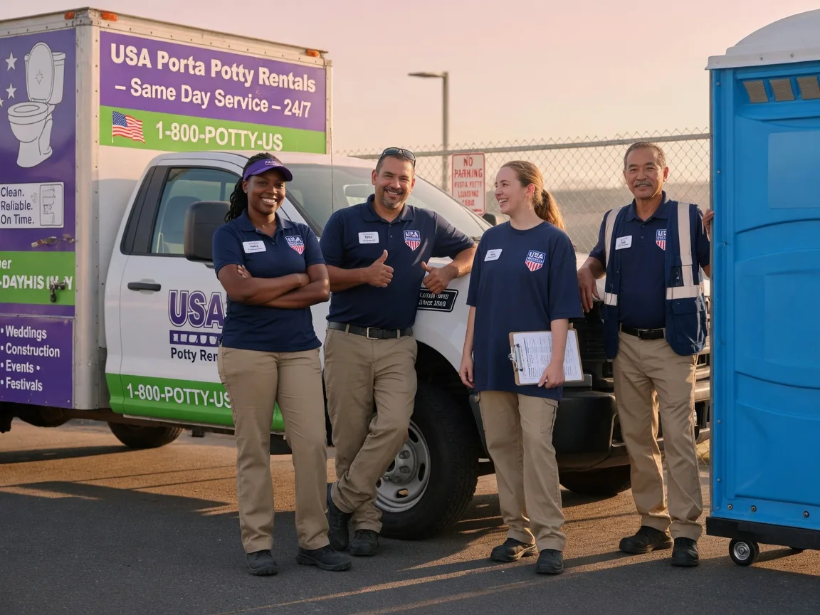 Porta Potty Rental company in Crooksville, OH